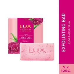 LUX Essence of Himalayas Set of 5 Rose Soap Bar