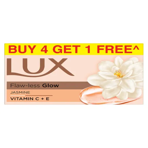 Image of LUX Jasmine Soap 150 g Each - Buy 4 Get 1 Free