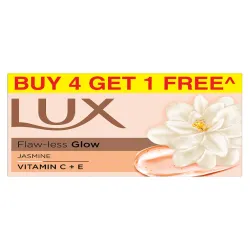 LUX Jasmine Soap 150 g Each - Buy 4 Get 1 Free
