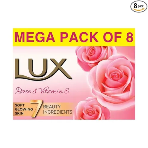 Image of LUX Rose & Vitamin E Beauty Soap Bar