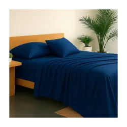 Luxury Cotton Bedsheets – Double Size 90 x 100 Includes 2 Pillow Covers