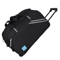 M MEDLER 65 Liters Polyester Trolley Duffle Bag