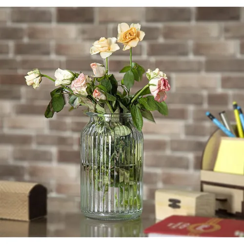 Image of M T BROTHERS Glass Vase