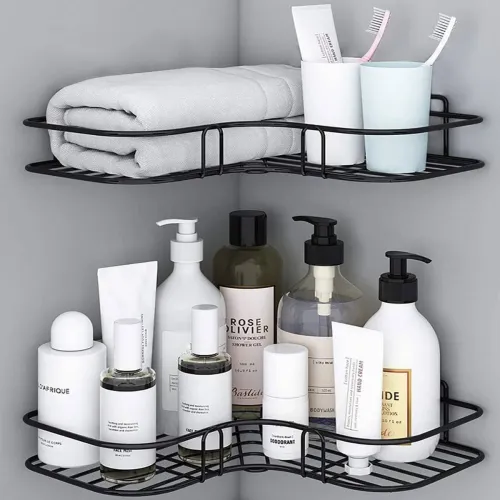 Image of M Y Iron Corner Rack for Kitchen