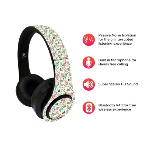 Image of Macmerise Payal Singhal Ivory Saiba - Decibel Wireless On Ear Headphones