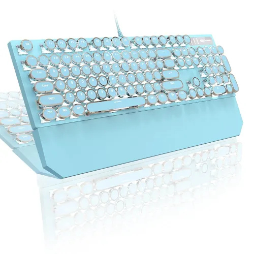 Image of MageGee Retro Typewriter Style Mechanical Keyboard