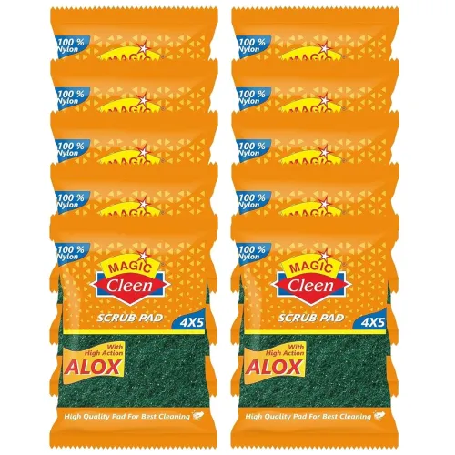 Image of Magic Cleen Nylon Pad 4 x 5 10Pcs