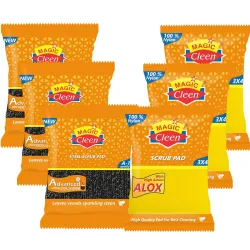 Magic Cleen Wool Scrubber (3 Pcs)