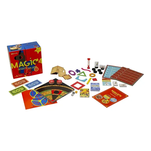 Image of Magic4 The Party Edition 4 in 1 Board Game