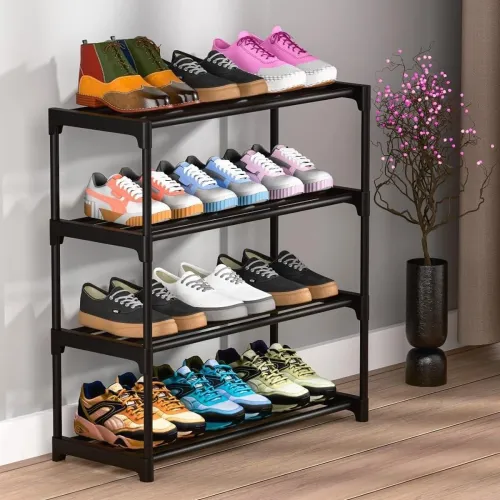 Image of MAGICLY 4 Shelves Shoes Rack for Home