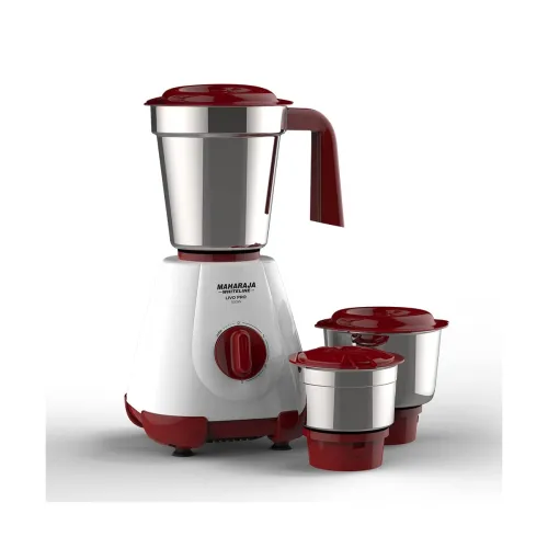 Image of Maharaja Whiteline 500W Livo Pro Mixer Grinder with 3 Stainless Steel Jars