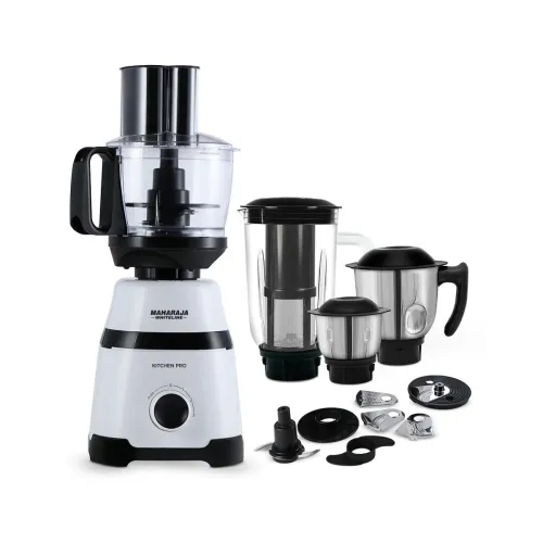Image of Maharaja Whiteline Kitchen Pro Mixer Grinder 4 Jar 800W 5-star