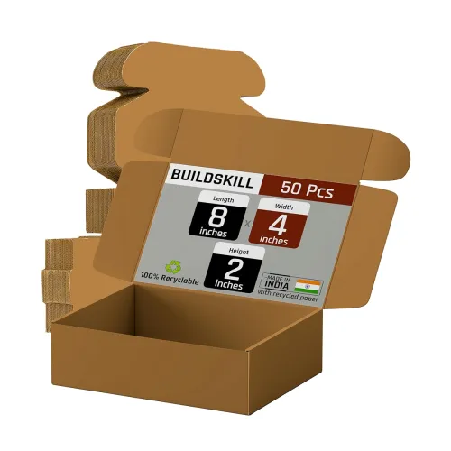 Image of Mailer Box 8X4X2 (Pack of 50) 