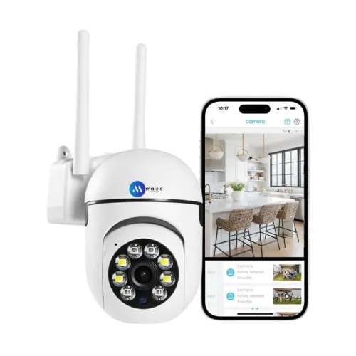 Image of Maizic Smarthome Sricam Series 5 MP FHD 1440p Dual Lens CCTV Camera