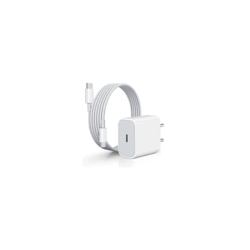 Image of MAK 20 W Fast Charger with Cable for Google Pixel