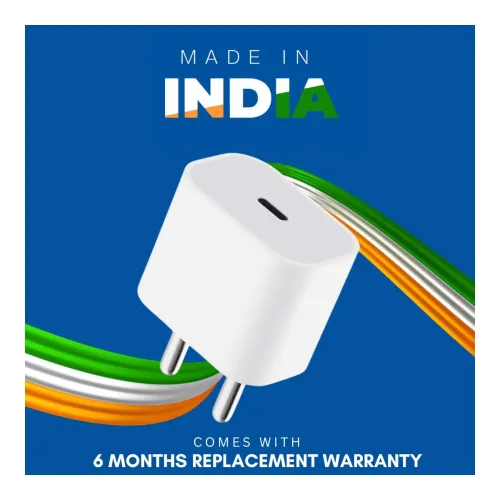 Image of MAK 20 W USB‑C Fast Charger with Cable for Google Pixel