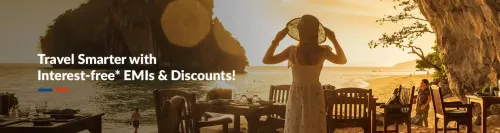 Image of MakeMyTrip Coupon : Flat 15% Instant Discount on hotels & Travel Bookings Using Federal Bank Credit Card EMI