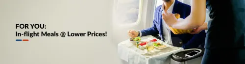 Image of makemytrip In-Flight meal Offer : save up to 20% on In-Flight meal in top Airlines 