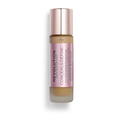 Image of Makeup Revolution Conceal & Define Foundation F10.2, 23 ml