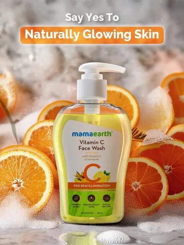 Image of Mamaearth Vitamin C for Skin Face Wash (250 ml)
