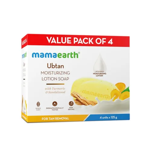 Image of Mamaearth Ubtan Soap Pack of 4