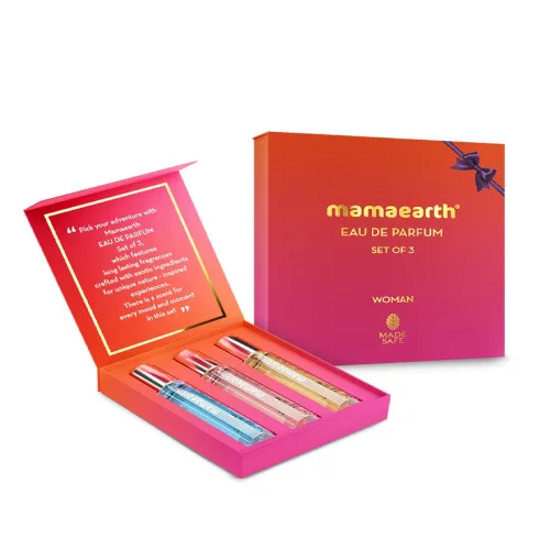 Image of Mamaearth Women Parfum 15ML*3