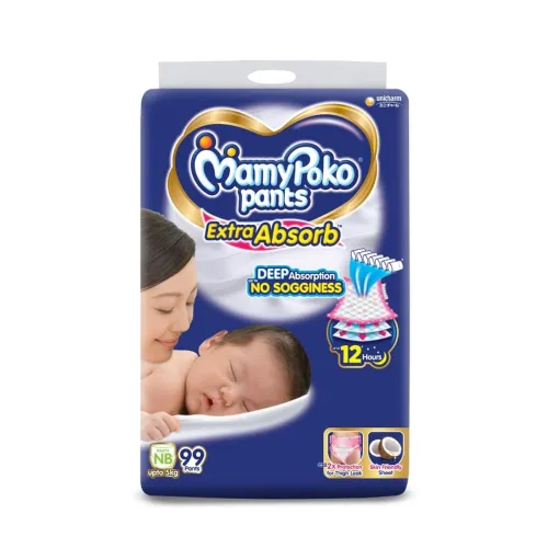 Image of MamyPoko NB Baby Diapers – 99 Pack