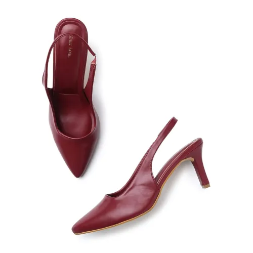 Image of Marc Loire Women's Slip on Casual Solid Pumps Heels