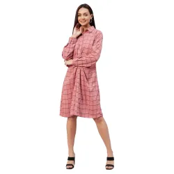 Marie Claire Womens Polyester A-Line Knee-Length Casual Dress