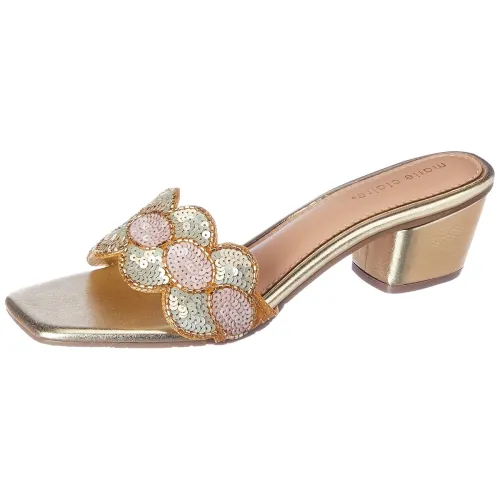 Image of Marie Claire Womens Slipper Heeled Sandal