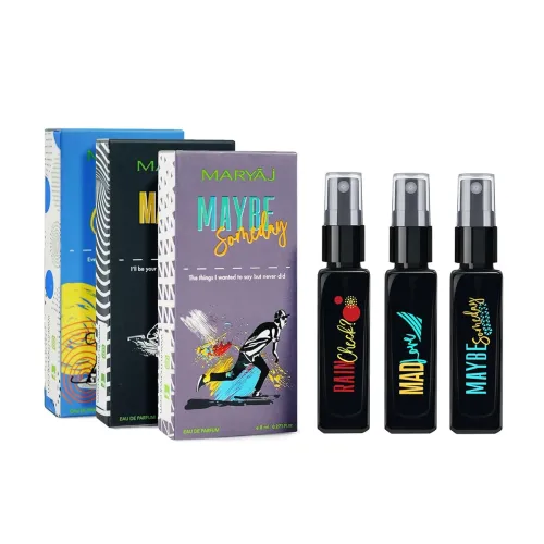 Image of Maryaj Rain Check?, Mad Love, Maybe Someday EDP (8ML * pack of 3)
