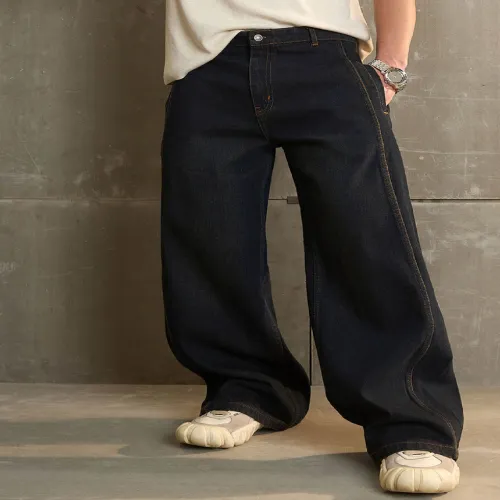Image of MASCLN SASSAFRAS Men Acid Wash Jeans