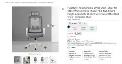 MASHUR FAB Ergonomic Office Chair