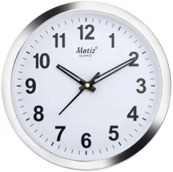 Matiz 101 Analog Round Wall Clock 20x20cm
