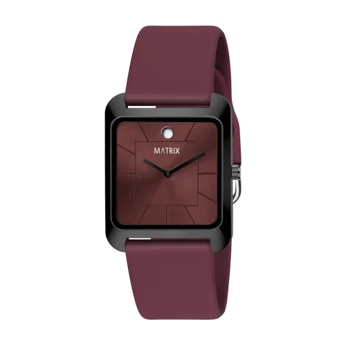 Image of Matrix Minimalist Square Dial Wrist Watch for Men 