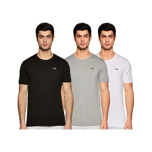 Image of Max Men Solid Crew Neck Lounge Slim Fit T-Shirt
