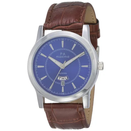 Image of Maxima Analog Blue Dial Men's Watch