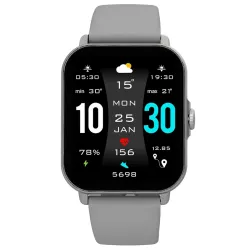 Maxima Fusion 1.96 HD Display Smart Watch- Advanced Bluetooth Calling| Metallic Build|.