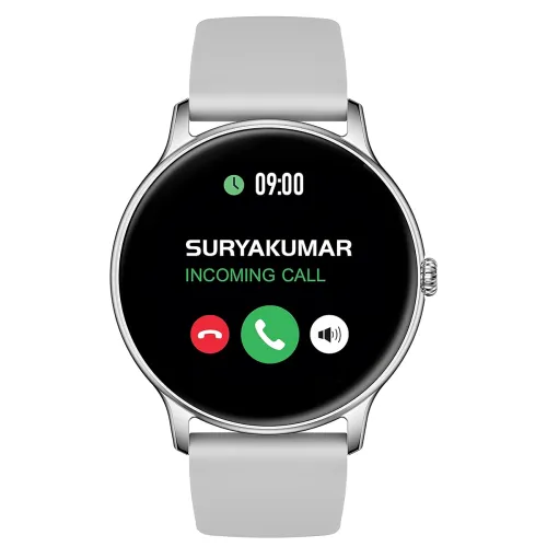 Image of Maxima Max Pro Knight Bluetooth Calling Smartwatch (44.5mm, 550 Nits, HR, SpO2, 30+ Modes, Games)