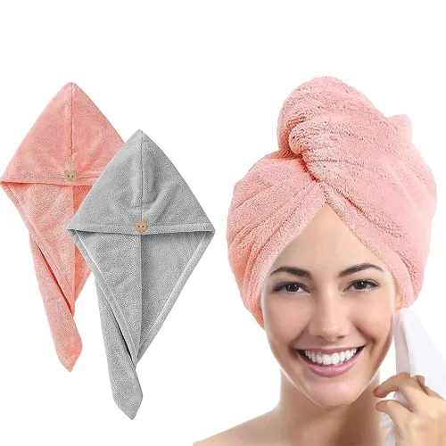 Image of MAXOSHINE Hair Towel Wrap for Women