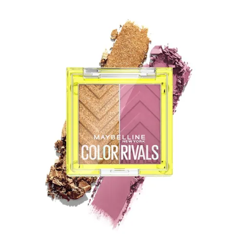 Image of Maybelline Color Rivals Eyeshadow Palette Assertive x Coy 3g