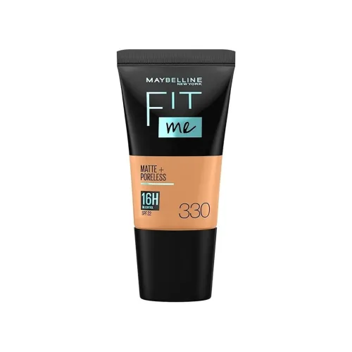 Image of Maybelline Fit Me Liquid Foundation (330 Toffee, 18ml)