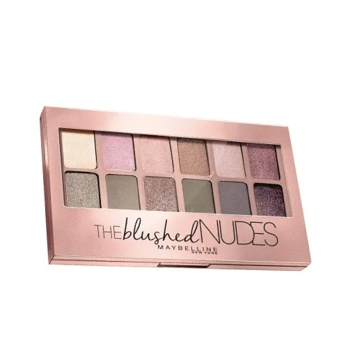 Image of Maybelline The Blushed Nudes Eyeshadow Palette 12 Shades 9g