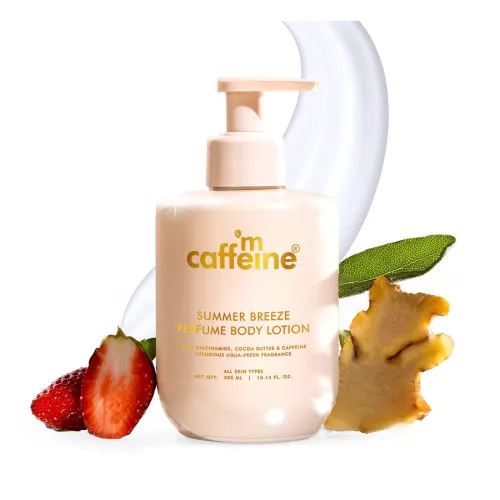 Image of mCaffeine Summer Breeze Perfume Body Lotion