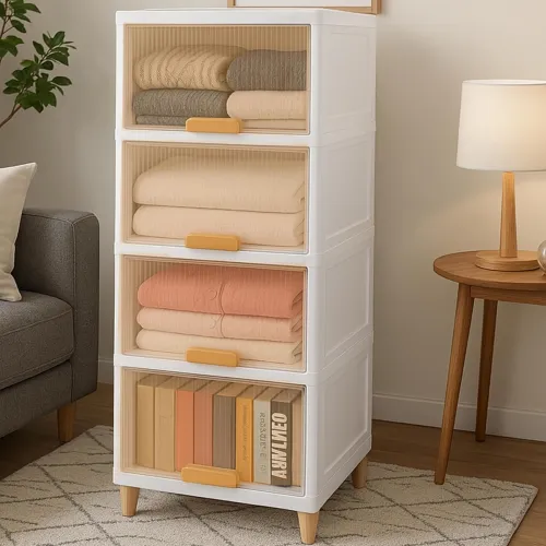 Image of Mechdel Foldable 1-Door Wardrobe (4pcs)