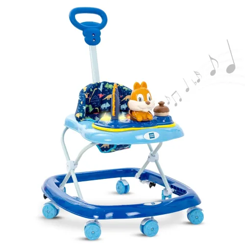 Image of Mee Mee Rabbit Baby Walker for 6-24 Months Toddlers | 3 Level Height Adjustment 