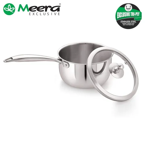 Image of Meera Exclusive Triply Frying Pan Cum Sauce Pan