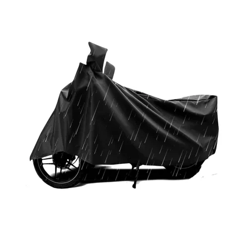 Image of MELVIS Ultimate Protection: Black Waterproof Universal Bike Cover for Secure Fit, UV Protection