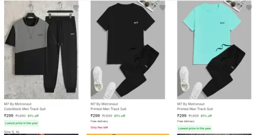 Image of Men Fashion clothes start from ₹299