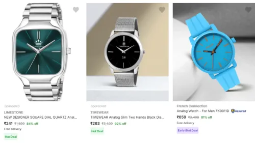 Image of Men Fashion Watches Minimum 80% Discount